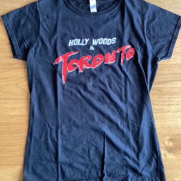 TORONTO CONCERT TOUR T-SHIRT- Canadian 80’s Rock band. Holly Woods - Picture 1 of 4